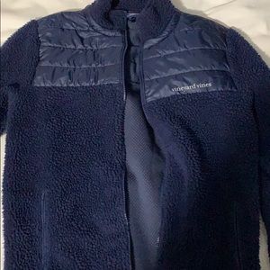 Vineyard Vines zip up fleece